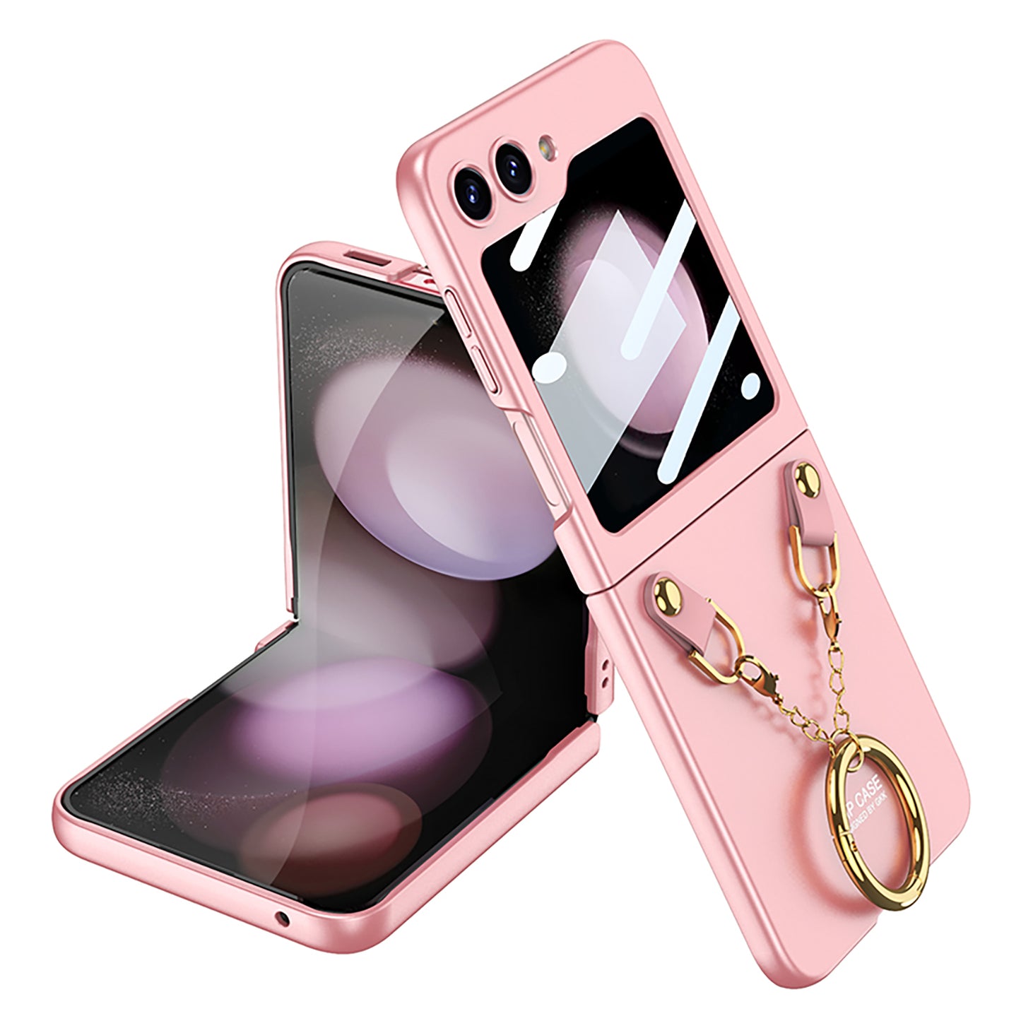 Necklace Ring Shell Case For Samsung Galaxy Z Flip5