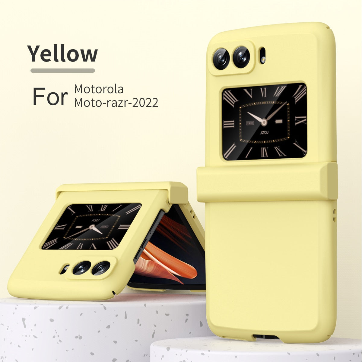 Full Protection Hinge Hard Phone Case for Motorola MOTO Razr 2022