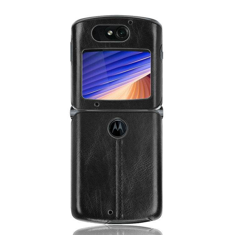 Motorola Moto Razr 5G 2020 Back Case Moto Razr Gen 2 Leather Cover Bumper Frame Back Cover for Motorola Razr 2020 Case Razr2