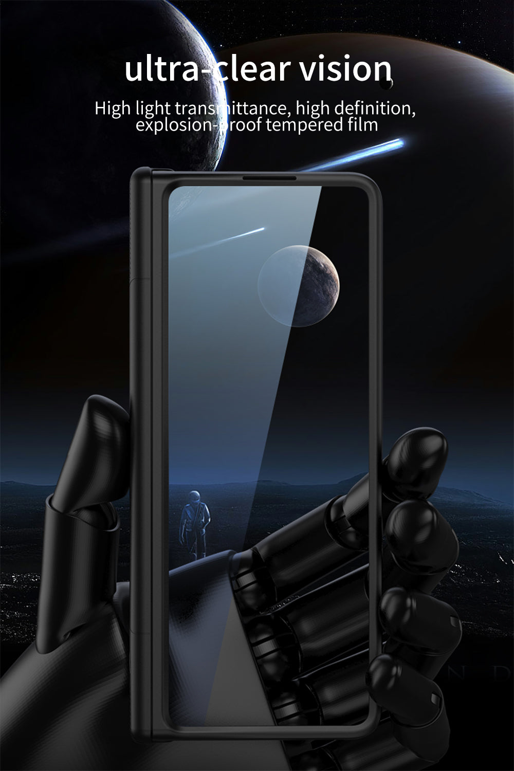 Magnetic Hinge Case For Samsung Galaxy Z Fold 3 Case Armor All-included With Glass Hard Cover For Galaxy Z Fold 3