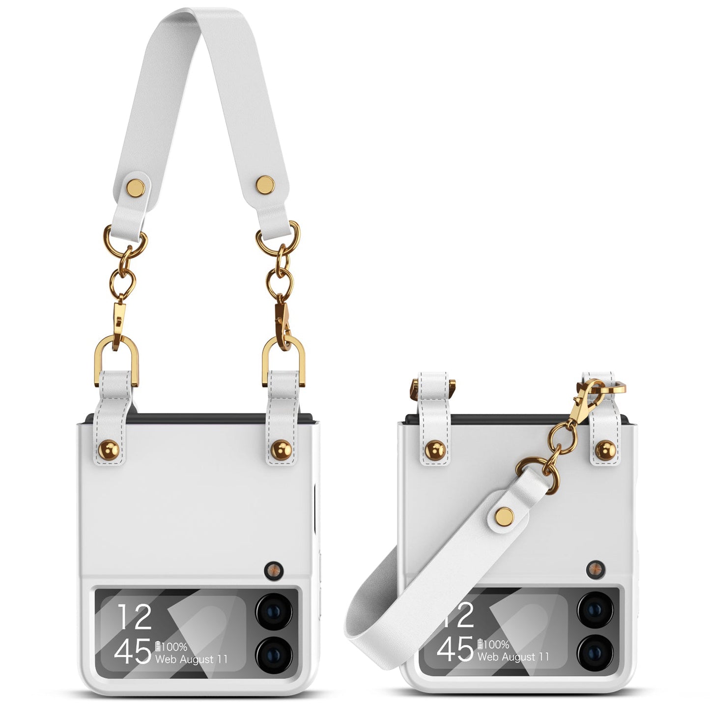 Handbag Style Samsung Galaxy Z Flip4 5G Case With Wristband