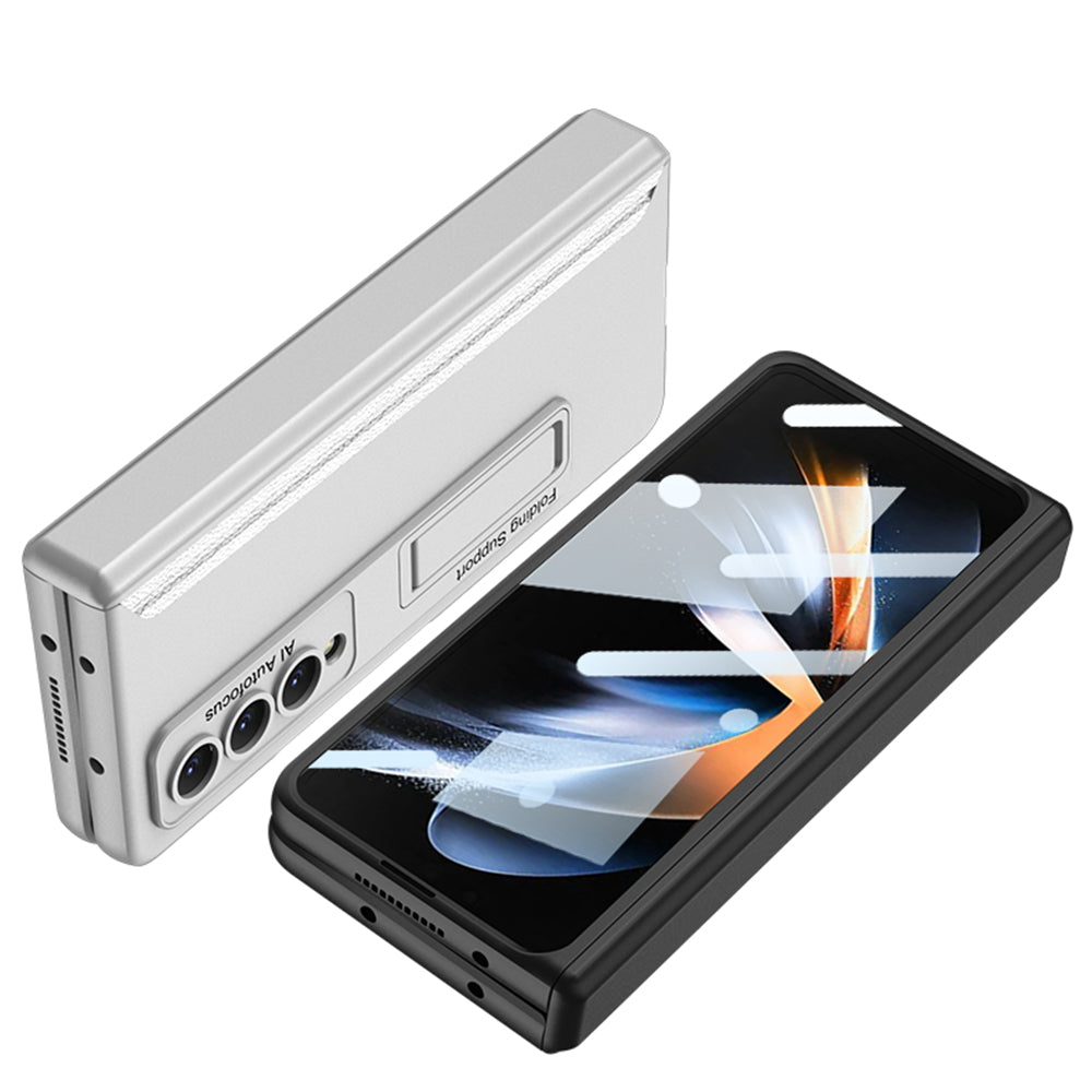 Magnetic Samsung Galaxy Z Fold4 5G Case Hinge Full Protect Case With Tempered Film