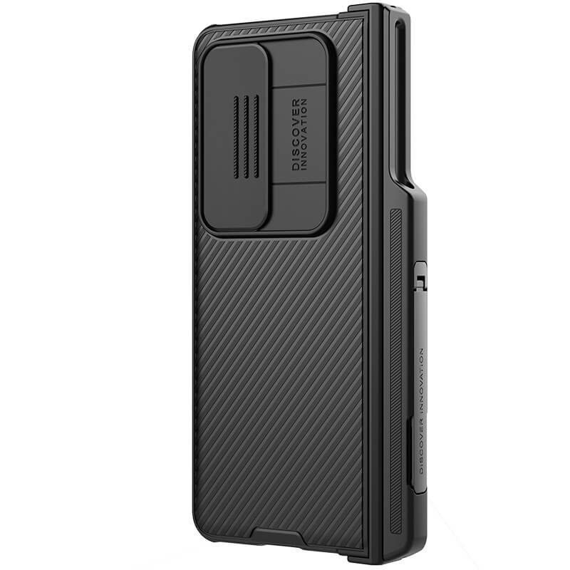 Full Protection Samsung Galaxy Z Fold4 5G Case with S pen Slot Camera Lens Protector and Stand