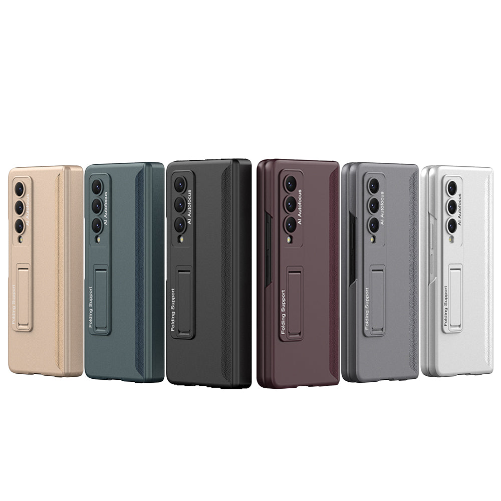 Magnetic Samsung Galaxy Z Fold4 5G Case Hinge Full Protect Case With Tempered Film