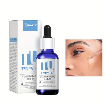 Tunmate Vitamin C Facial Serum | Contains Vitamin C, Propylene Glycol, Ceramide | Evens Out Skin Tone, Lasting And Powerful Moisturizing, Enhances The Natural Radiance Of The Face, Looks Younger | Brightening And Moisturizing Facial Serum