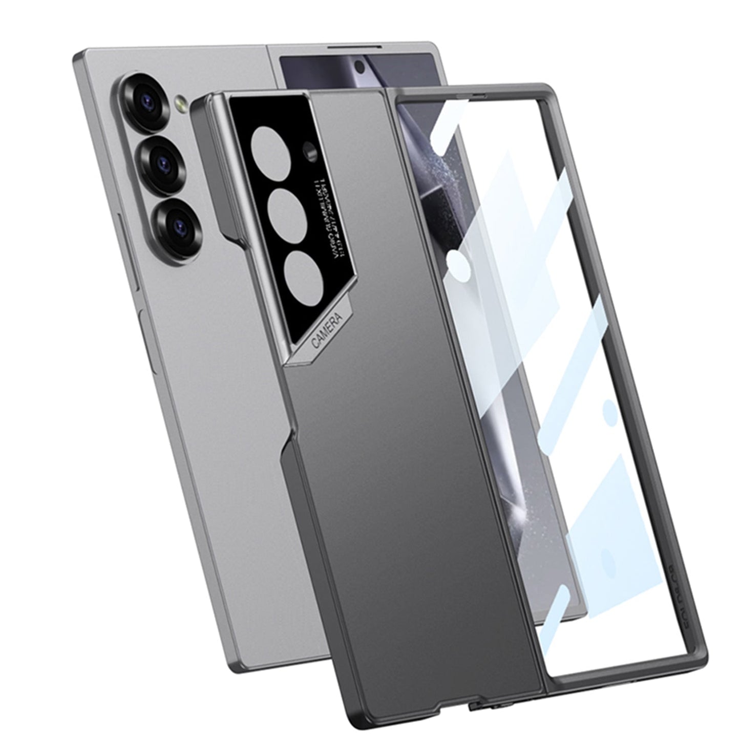 SPORTS DESIGN | Frosted Shockproof Phone Case With Screen Protector For Samsung Galaxy Z Fold6