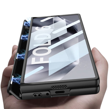 Magnetic Hinge Pen Slot Shockproof Phone Case With Screen Protector For Samsung Galaxy Z Fold 6