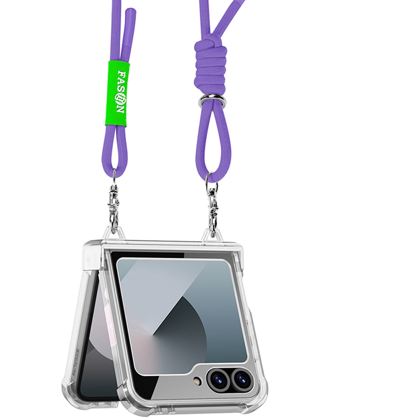 Shockproof Phone Case With Lanyard For Galaxy Z Flip 6/5/4/3