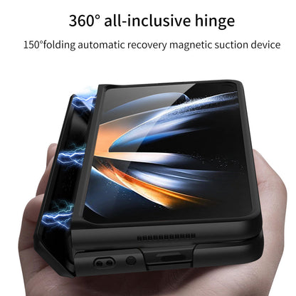 Magnetic Frame Plastic Stand All-included Case For Samsung Galaxy Z Fold4 Fold3 5G - mycasety2023 Mycasety