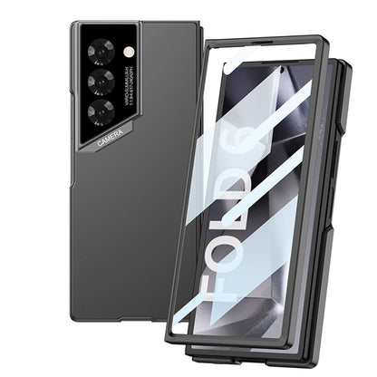 SPORTS DESIGN | Frosted Shockproof Phone Case With Screen Protector For Samsung Galaxy Z Fold6