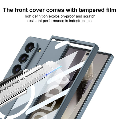 Luxury Shockproof Magnetic Phone Case With Screen Protector For Samsung Galaxy Z Fold 6