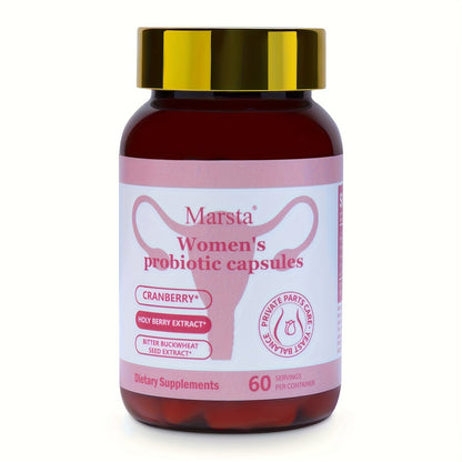 Marsta Women's Probiotics | Balance PH Value, Avoid Imbalance, Take One Capsule At A Time With Meals