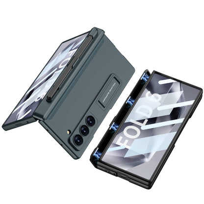 Magnetic Hinge Pen Slot Shockproof Phone Case With Screen Protector For Samsung Galaxy Z Fold 6