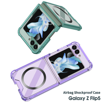 Airbag Anti-Drop Case F or Samsung Galaxy Z Flip5 With Magsafe Function