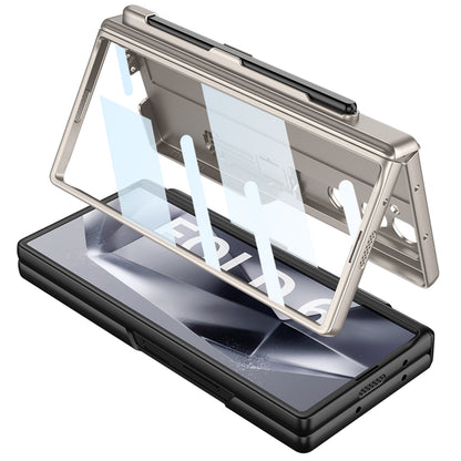 Magnetic Hinge Pen Slot Shockproof Phone Case With Screen Protector For Samsung Galaxy Z Fold 6