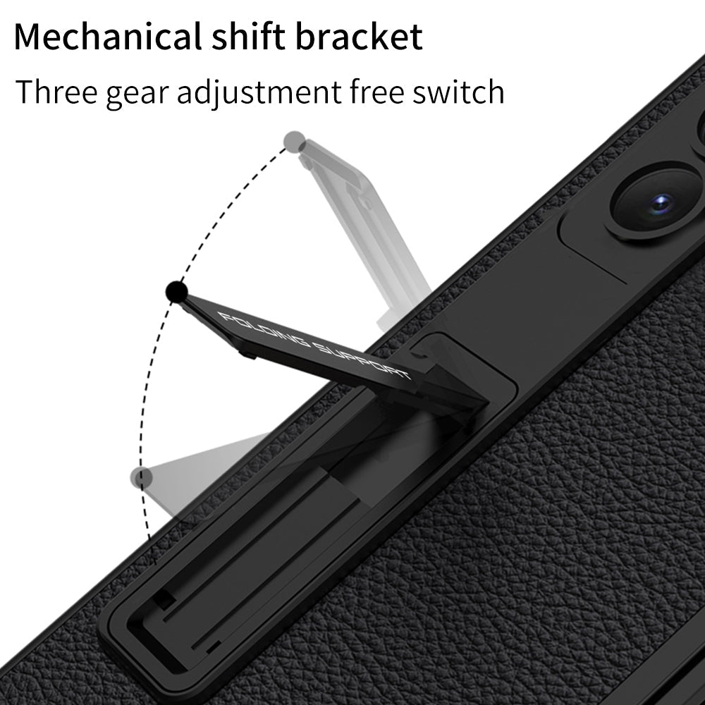 Luxury Leather Shockproof Phone Case With Screen Protector For Samsung Galaxy Z Fold6