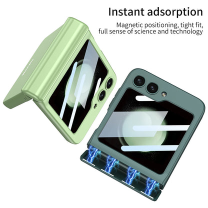 Magnetic All-included Shockproof Phone Case For Galaxy Flip 7/6/5/4/3 With Back Screen Protector