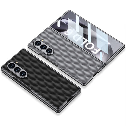 Luxurious Leather Shockproof Phone Case With Screen Protector For Samsung Galaxy Z Fold6