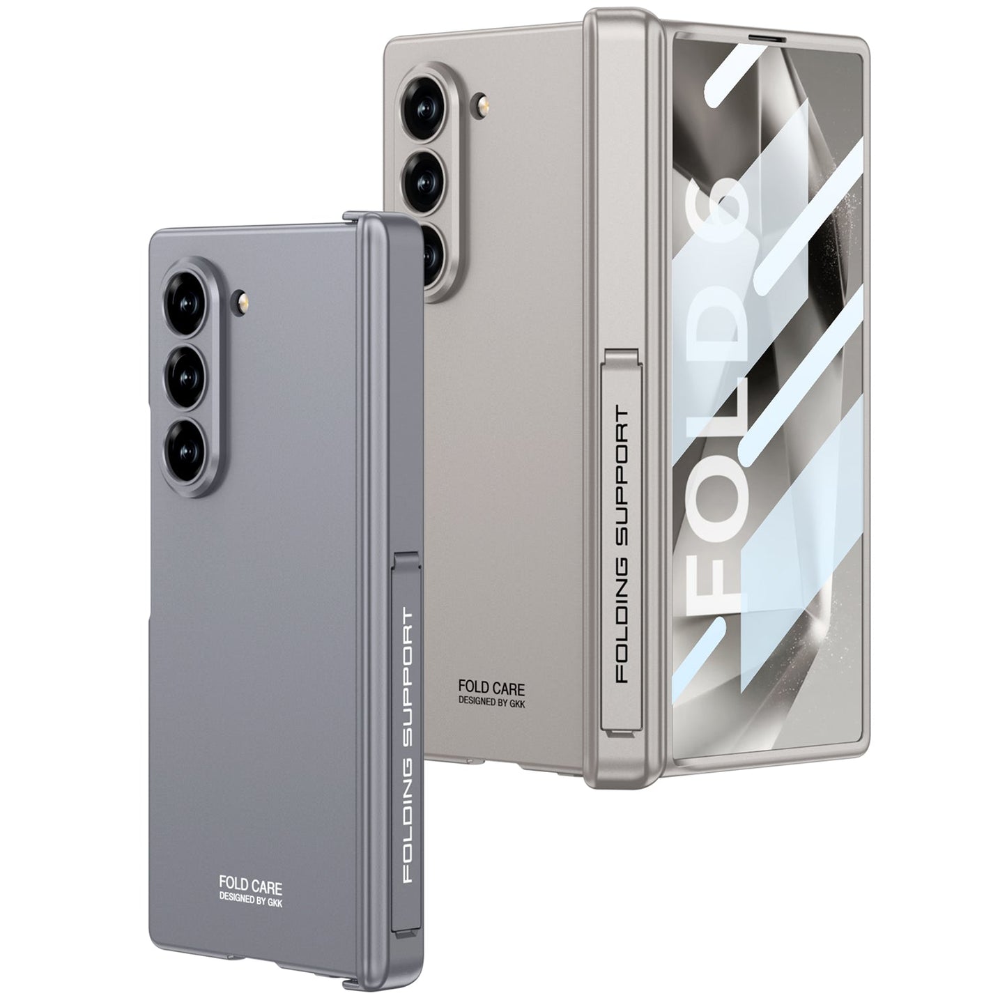 Magnetic Hinge Bracket Shockproof Phone Case With Screen Protector For Samsung Galaxy Z Fold6