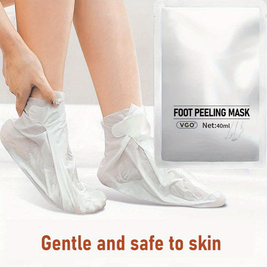 Foot Masks- Pack of 3, Hydrating Foot Mask for Dry Cracked Feet, Skin Exfoliating, Callus