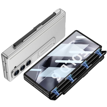 Magnetic Hinge Pen Slot Shockproof Phone Case With Screen Protector For Samsung Galaxy Z Fold 6