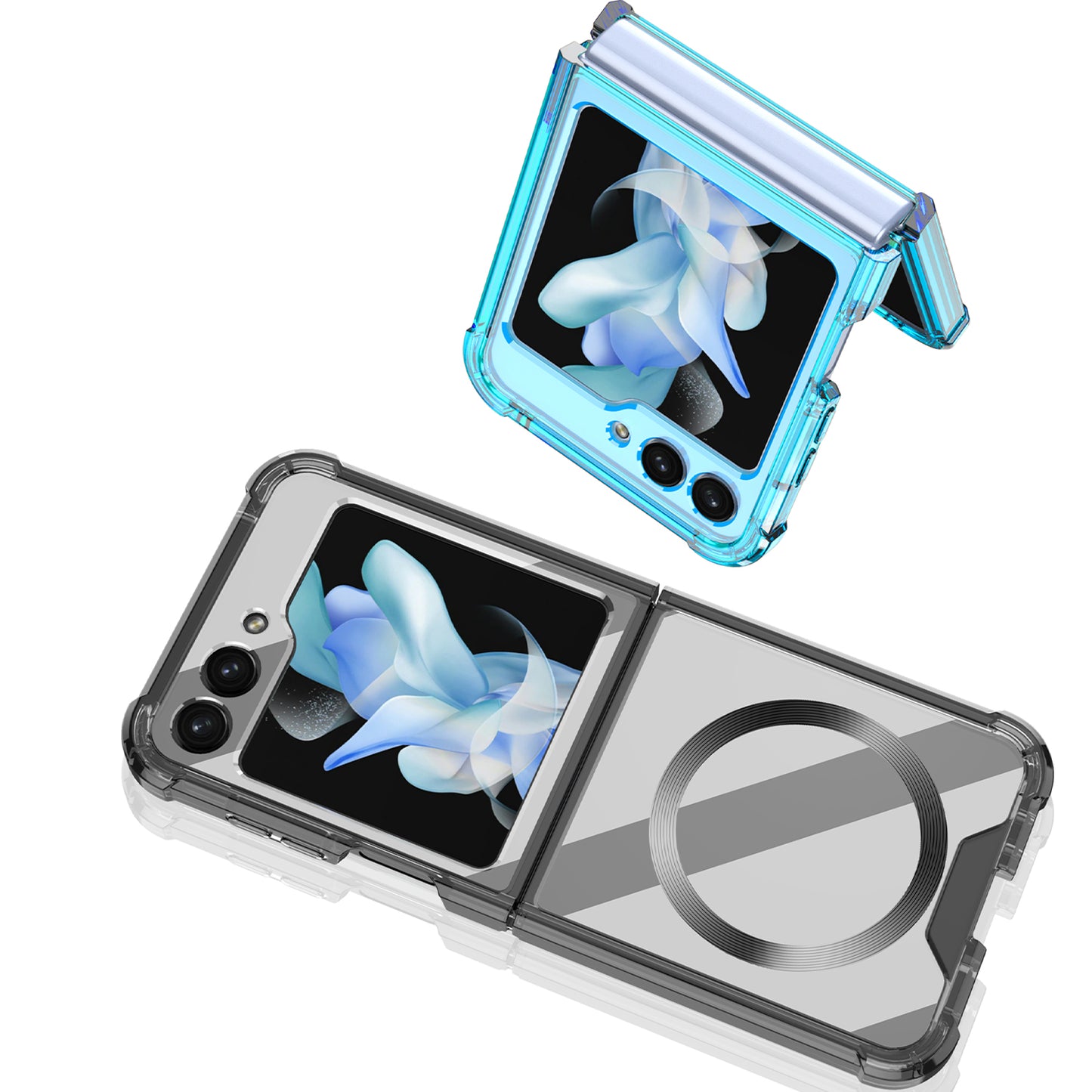 Airbag Anti-Drop Case F or Samsung Galaxy Z Flip5 With Magsafe Function