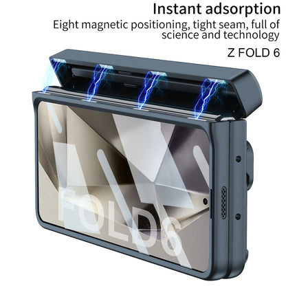 Armor Shockproof Ring Holder Pen Box Phone Case With Screen Protector For Samsung Galaxy Z Fold6