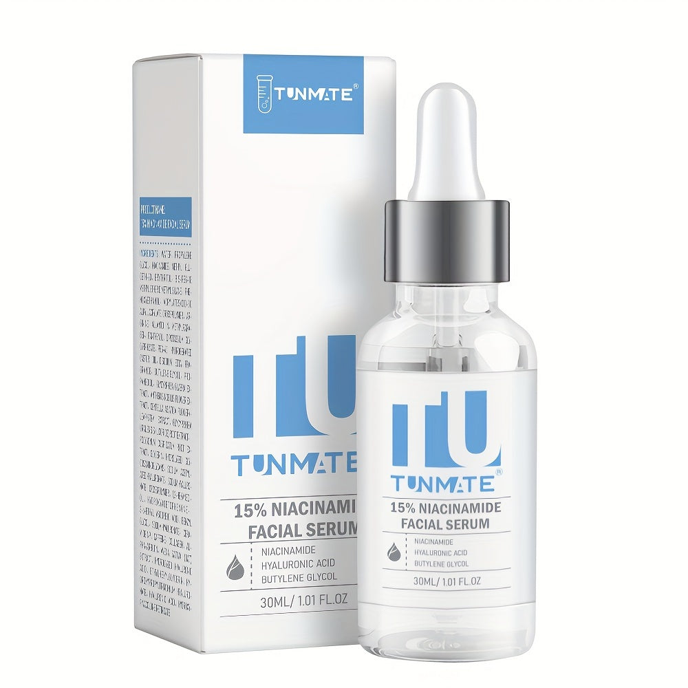 Tunmate 15% Niacinamide Face Serum | Contains A High Concentration Of Niacinamide To Even Out Skin Tone And Enhance Skin's Natural Radiance | Hydrating Face Serum, 1.01 Fl Oz/ 30 Ml