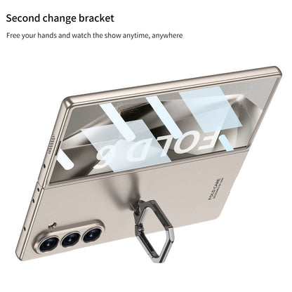 Luxury Shockproof Phone Case With Ring Holder For Samsung Galaxy Z Fold 6