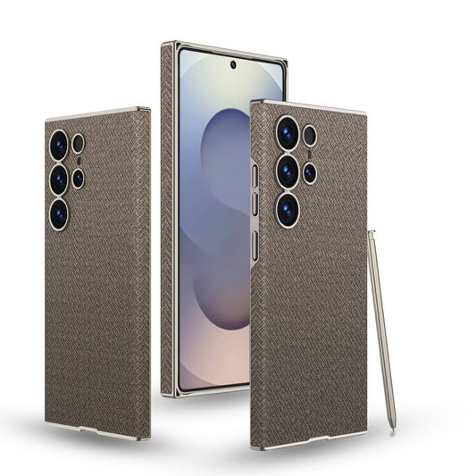 Luxurious Leather Shockproof Phone Case For Galaxy S25Ultra