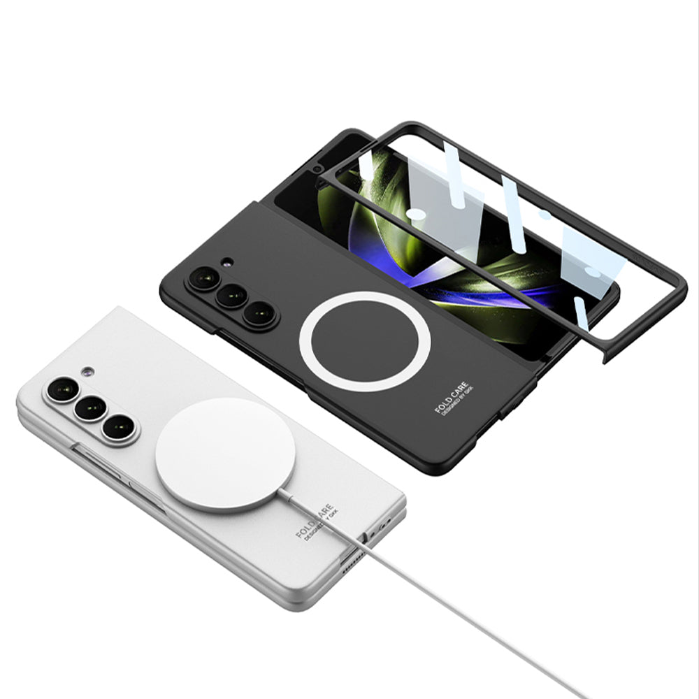 Premium All-inclusive Magnetic MagSafe Phone Case With Back Screen Protector For Samsung Galaxy Z Fold 5/4/3 5G - mycasety2023 Mycasety