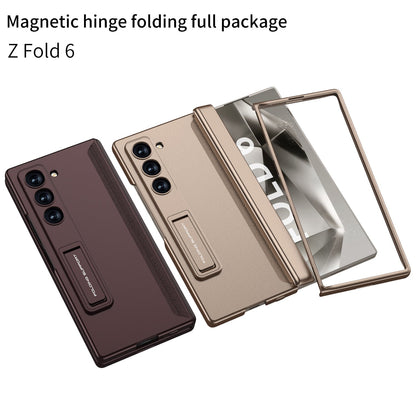 Magnetic Hinge Bracket Shockproof Phone Case For Samsung Galaxy Z Fold6