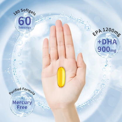 Anytalk Deep-sea Fish Oil Softgel Contains Omega-3 Fatty Acids, Concentrated Deep-sea Fish Oil, Vitamin E Oil, Purified Water, Gelatin, Glycerin