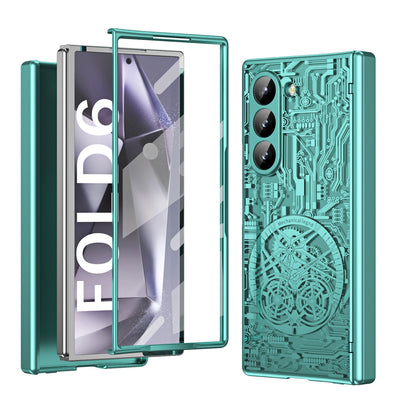 Cyberpunk Style Shockproof Phone Case For Galaxy Z Fold 6/5/4/3