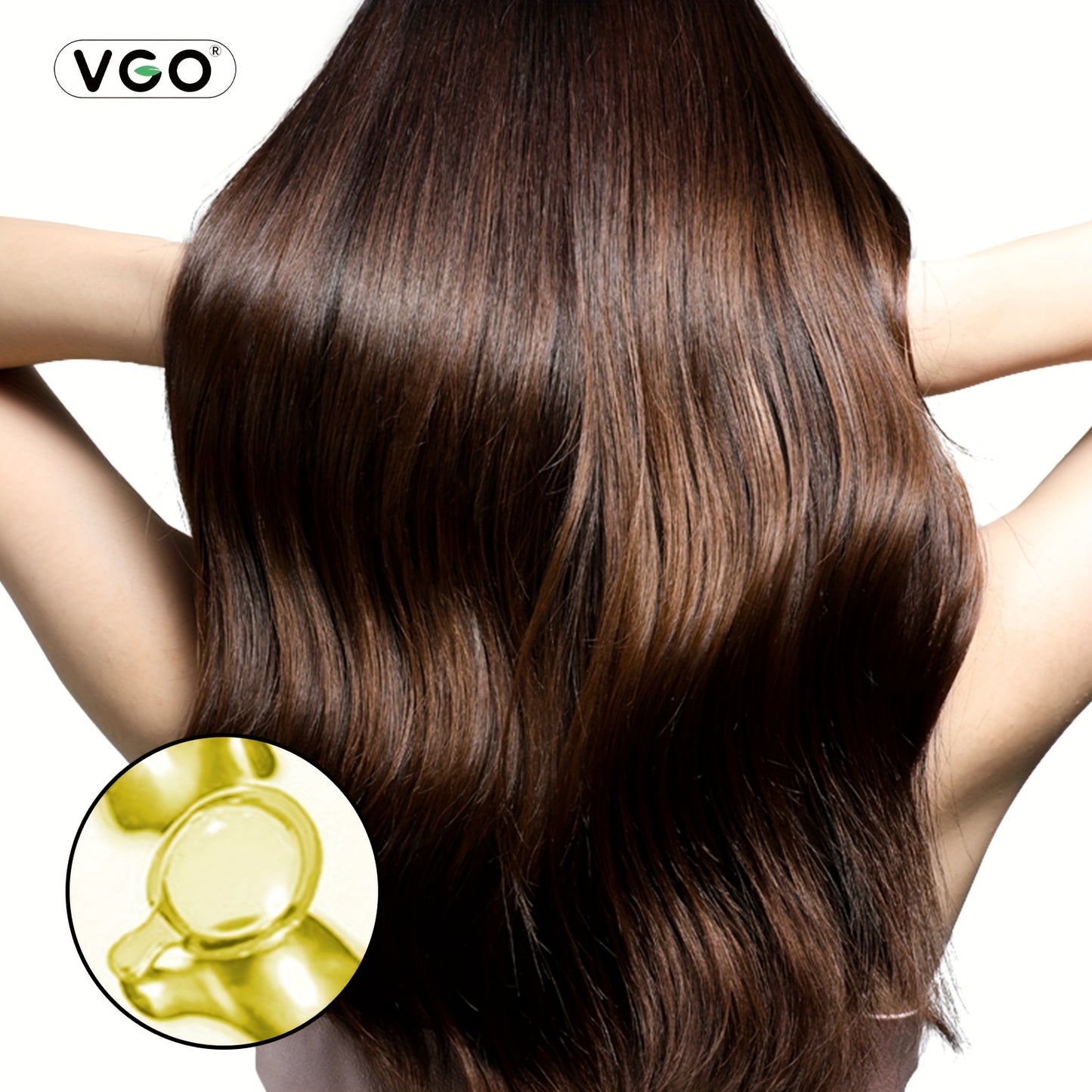 VGO HAIR CARE Capsule ESSENTIAL Oil Contains Olive Oil, Sunflower Seed Oil And Other Ingredients To Nourish Hair Suitable For Damaged Hair Small And Portable 0.04fl.oz.*30