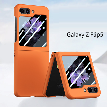Samsung Galaxy Z Flip5 Case with Front Tempered Glass Film(Pre-sell)