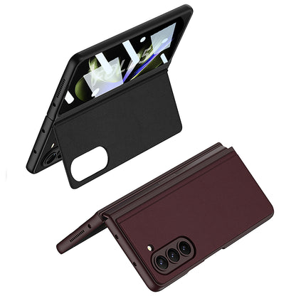 Business Samsung Galaxy Z Fold5 Full Inclusive Leather Case