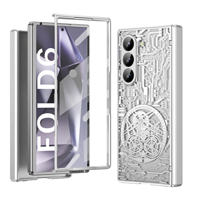 Cyberpunk Style Shockproof Phone Case For Galaxy Z Fold 6/5/4/3