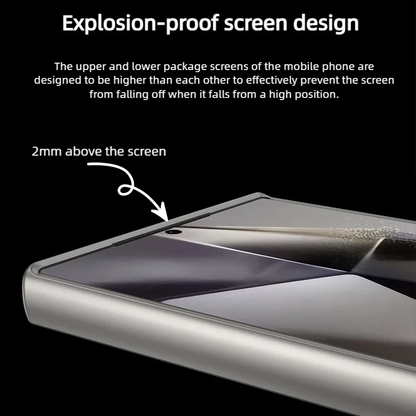 Electroplated Anti-fall Protective Phone Case For Galaxy S24 S23 Ultra