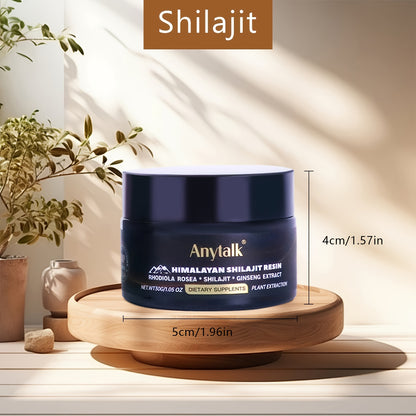 Anytalk HIMALAYAN SHILAJIT RESIN Contains Rhodiola Rosea And Ginseng Extract 30g/1.05 Oz