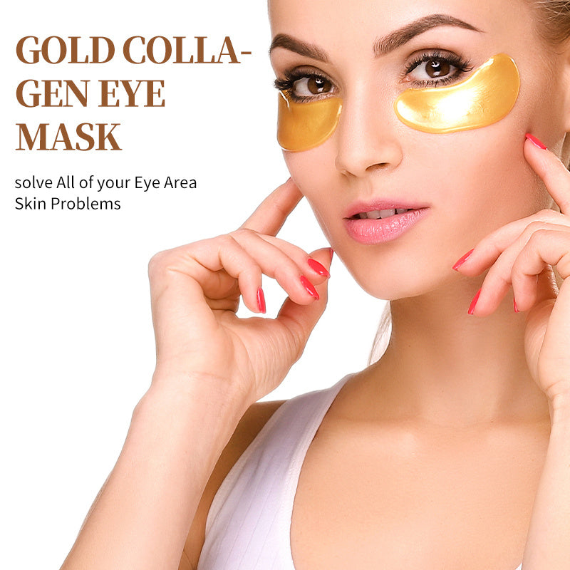 24k Gold Eye Mask - Moisturizing and nourishing eye mask to firm and tighten the eye area.