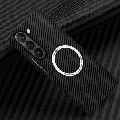 Luxurious Carbon Fiber Shockproof Galaxy Z Fold Phone Case