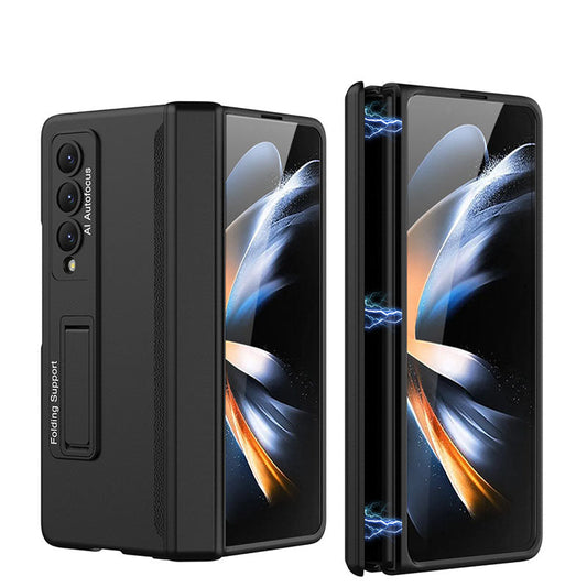 Magnetic Frame Plastic Stand All-included Case For Samsung Galaxy Z Fold4 Fold3 5G - mycasety2023 Mycasety