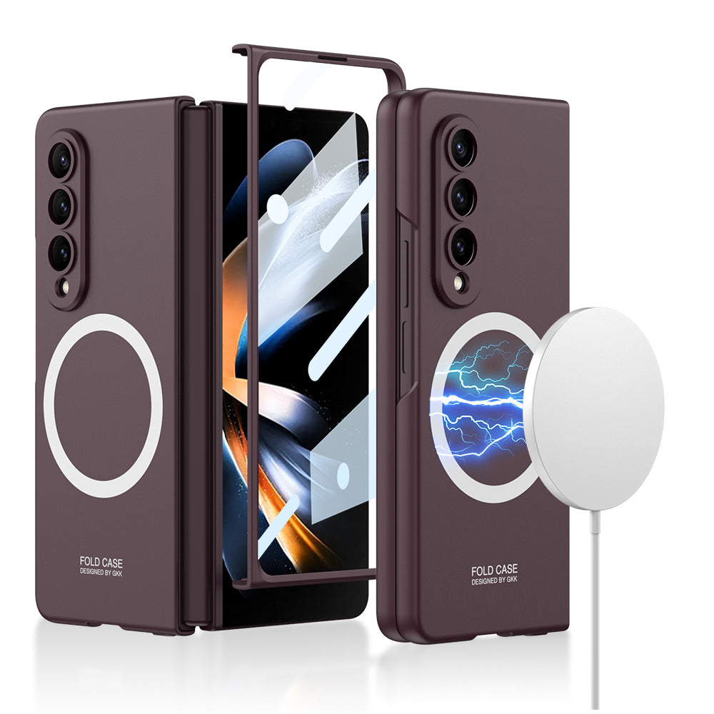 Premium All-inclusive Magnetic MagSafe Phone Case With Back Screen Protector For Samsung Galaxy Z Fold 5/4/3 5G - mycasety2023 Mycasety