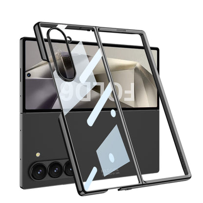 Transparent Electroplating Shockproof Phone Case For Samsung Galaxy Z Fold 6