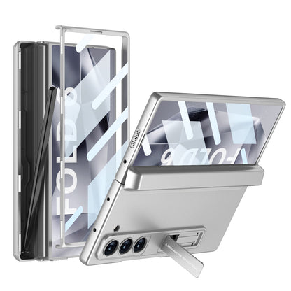 Magnetic Hinge Pen Box Shockproof Phone Case With Screen Protector For Samsung Galaxy Z Fold 6