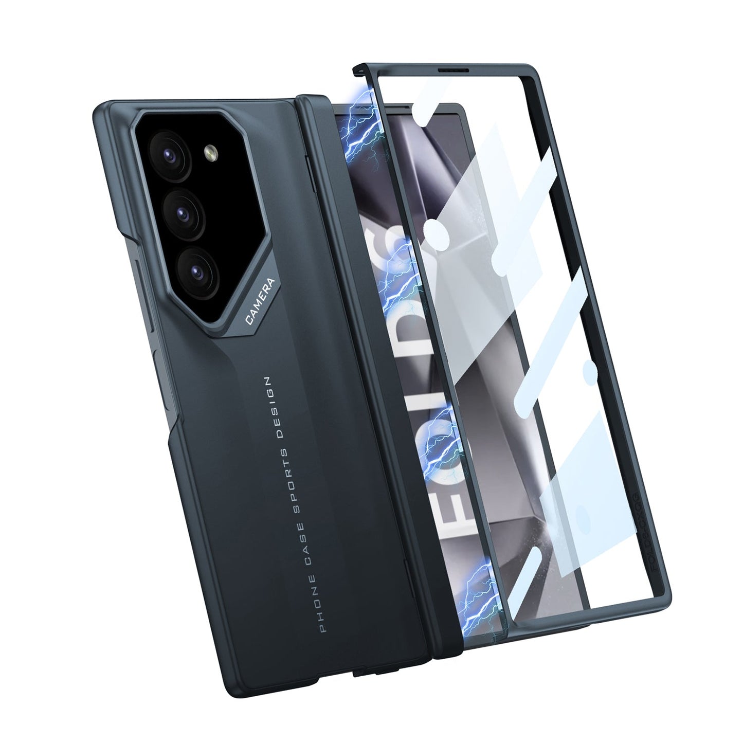 SPORTS DESIGN | Magnetic Hinge Shockproof Phone Case With Screen Protector For Samsung Galaxy Z Fold6