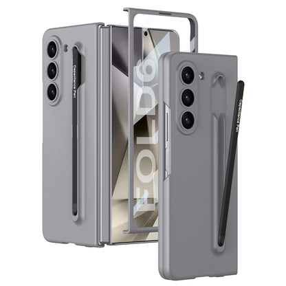 Shockproof Phone Case With Pen Tray Shell and Film For Samsung Galaxy Z Fold 6