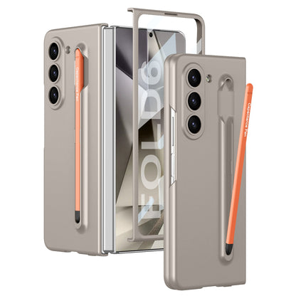 Shockproof Phone Case With Pen Tray Shell and Film For Samsung Galaxy Z Fold 6