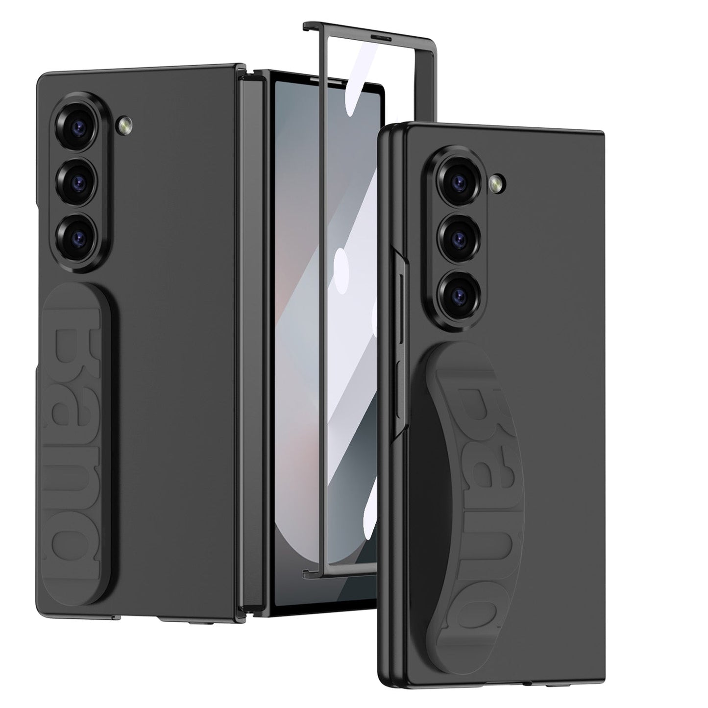 Shockproof Phone Case With Screen Protector & Wristband For Samsung Galaxy Z Fold 6